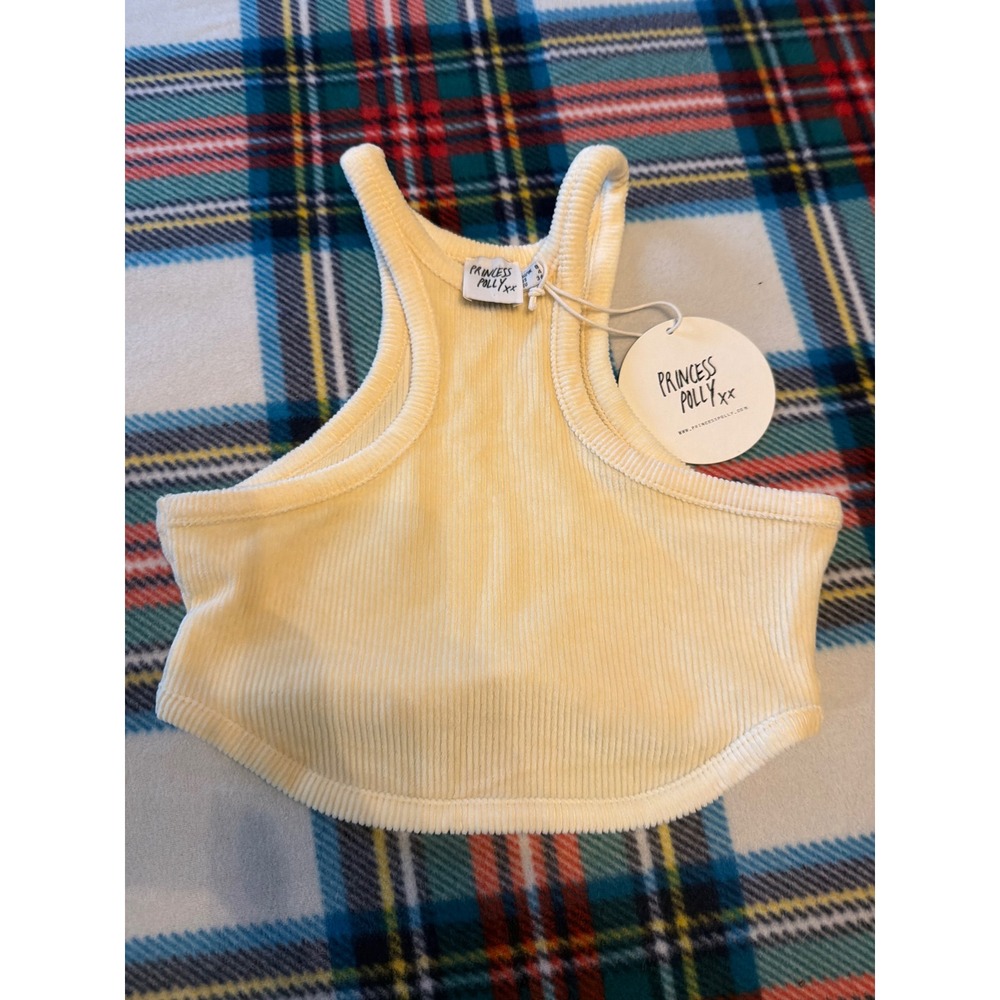 NWT Princess Polly Feya Cord Dip Tank Size 4